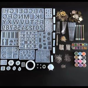 Whole Set Resin Casting Mold DIY Jewelry Tools